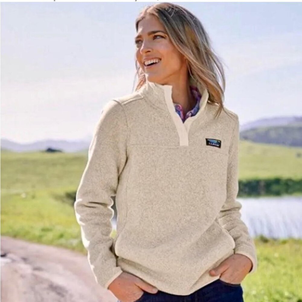 Women's L.L.Bean Sweater Fleece Pullover